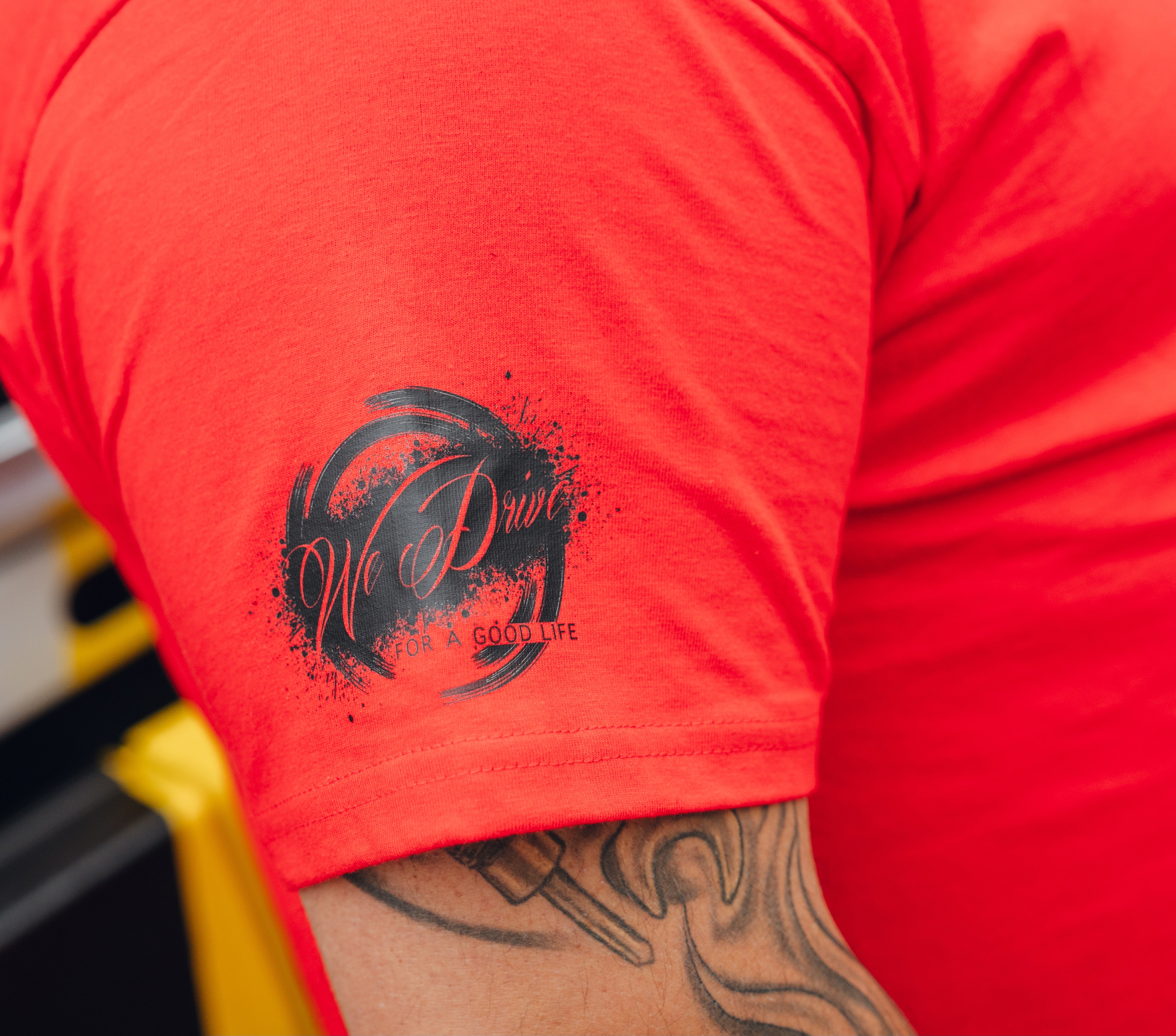 Shirt ,,We drive " next Level front Print