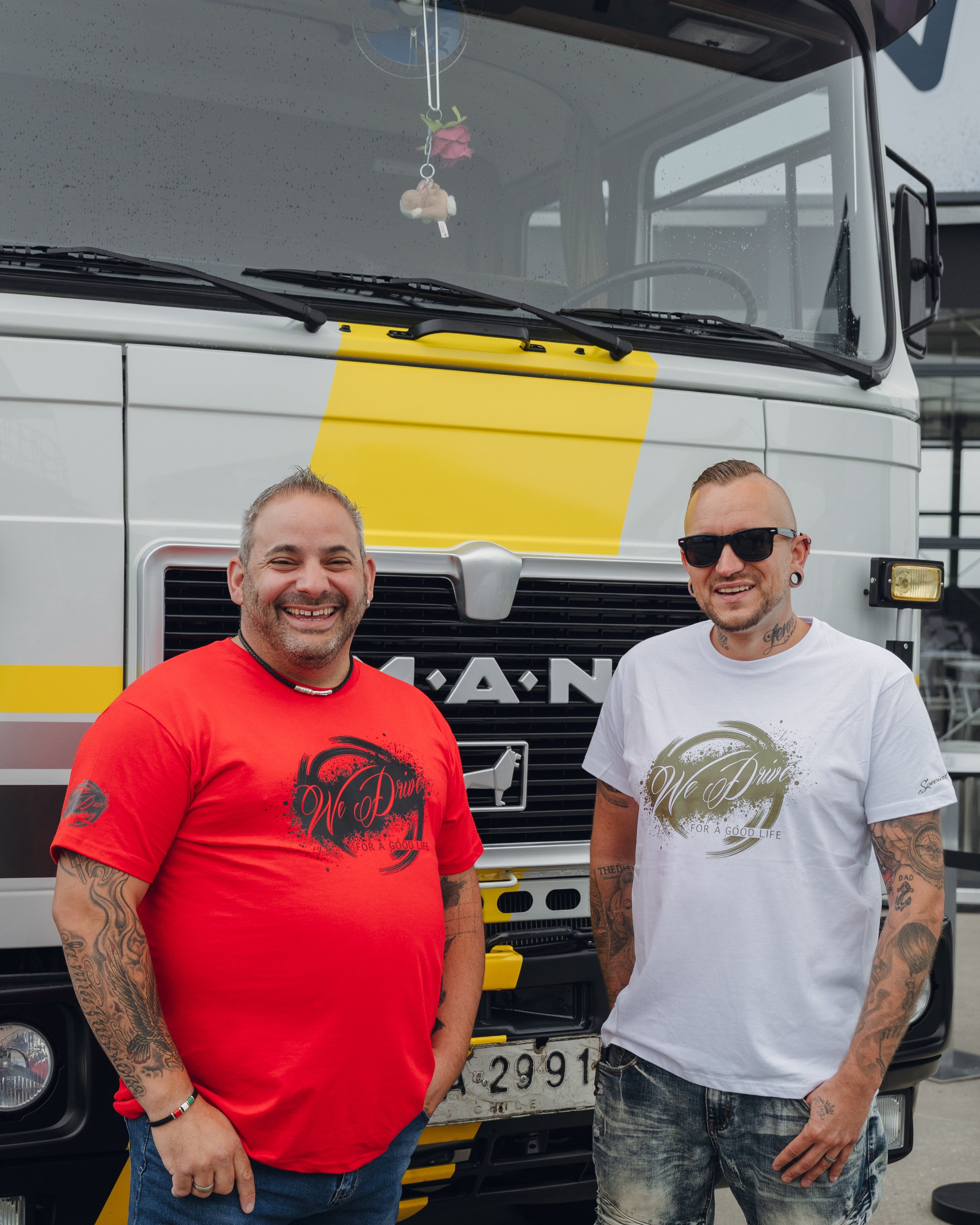 Shirt ,,We drive " next Level front Print