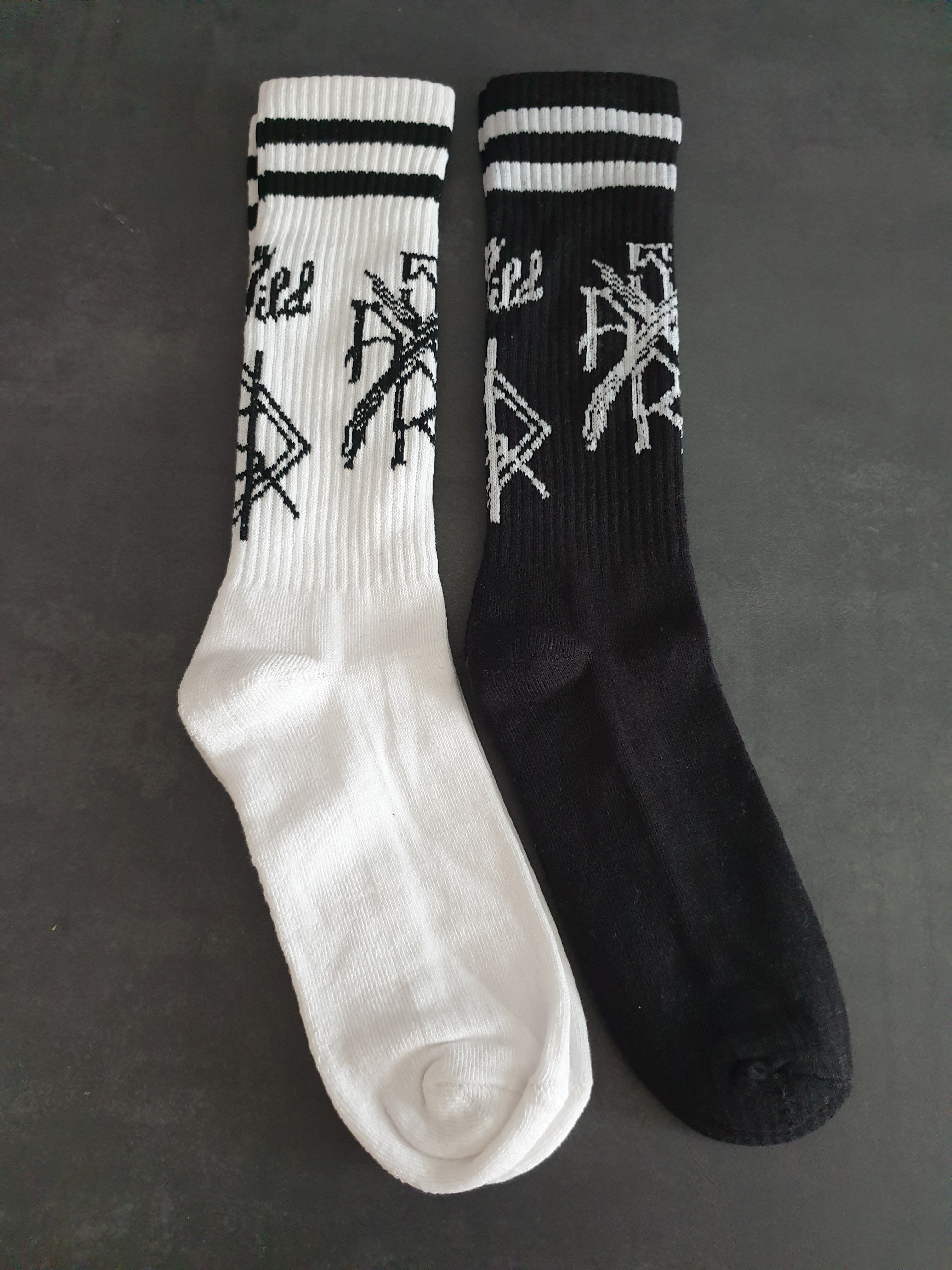 High Socks Black&White