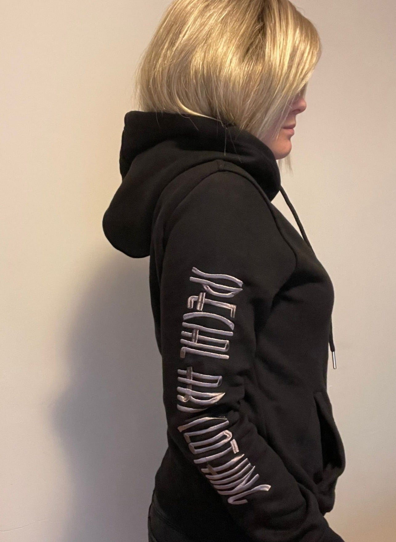 Zipper Hoodie WOMEN embroidered